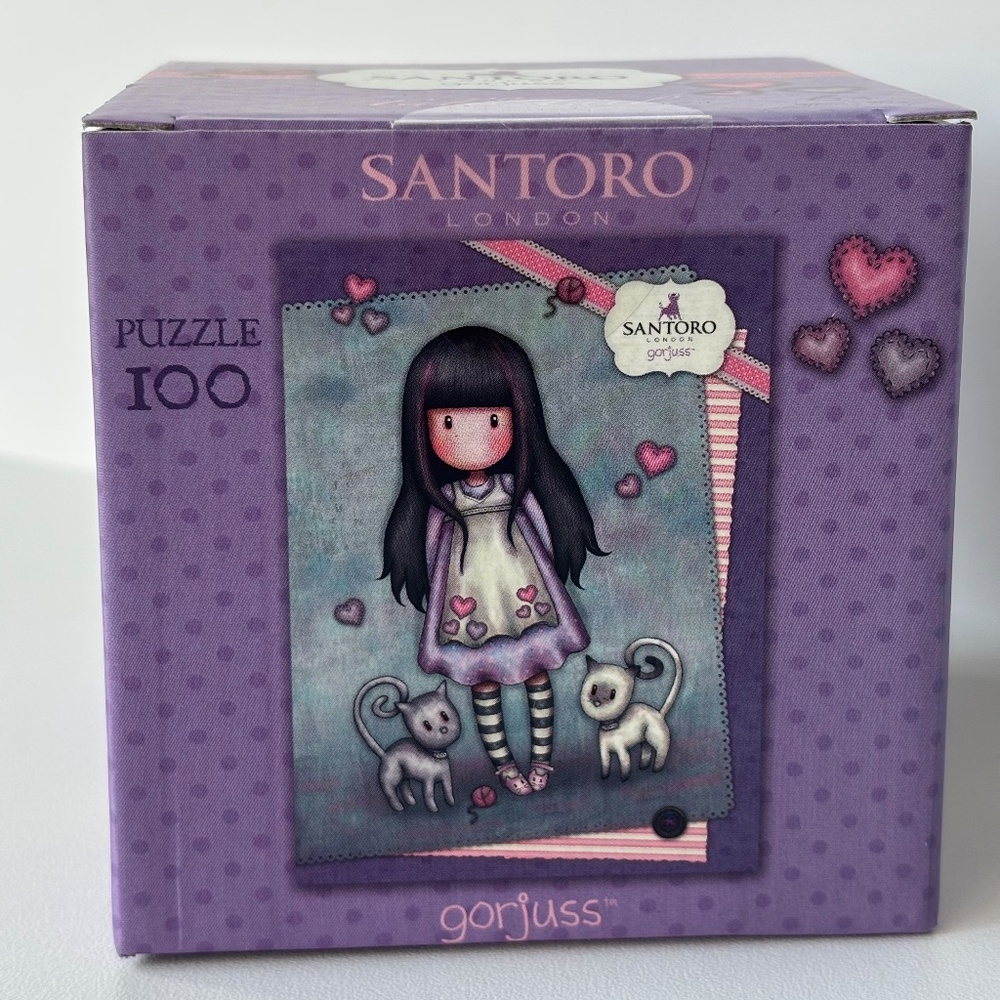 Brand New ! Educa Santoro London Gorjuss Puzzle - 100 pieces- Tall Tail